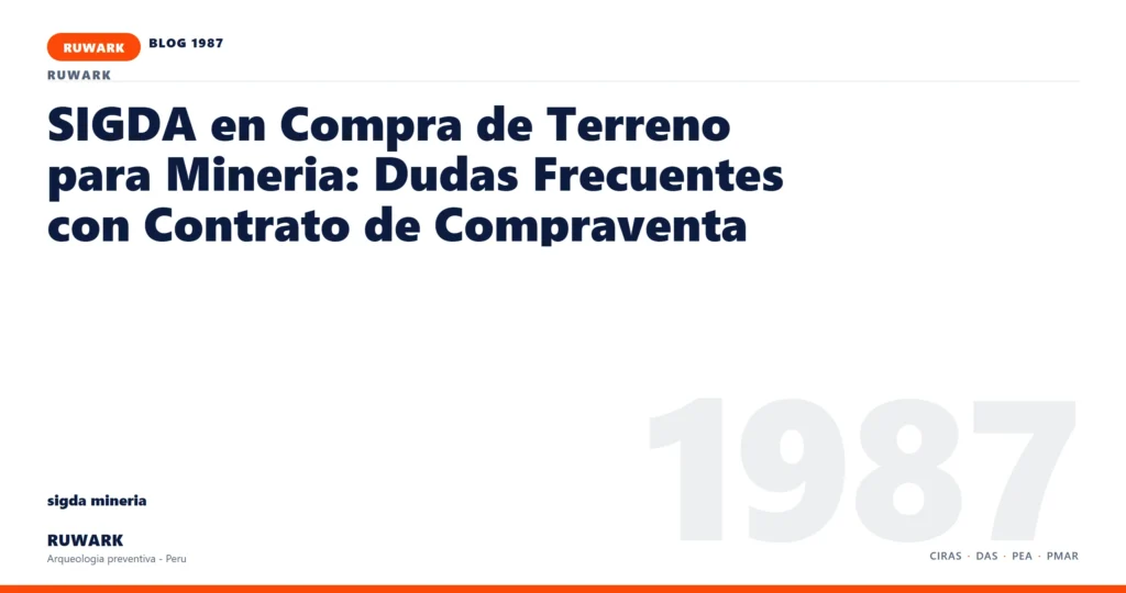 observacion - RUWARK arqueologia preventiva Peru