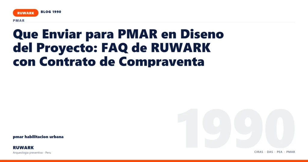 observacion - RUWARK arqueologia preventiva Peru