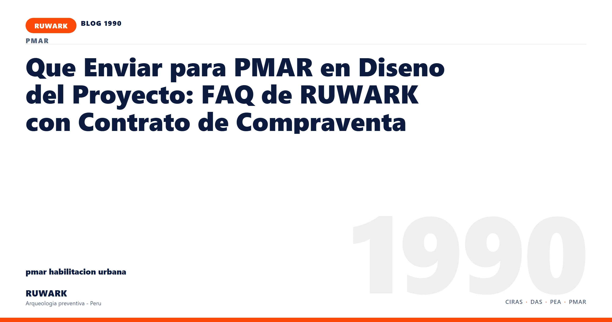 observacion - RUWARK arqueologia preventiva Peru