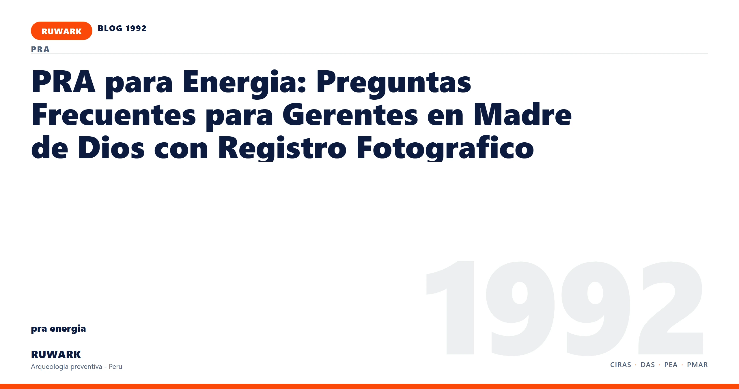 categoria - RUWARK arqueologia preventiva Peru