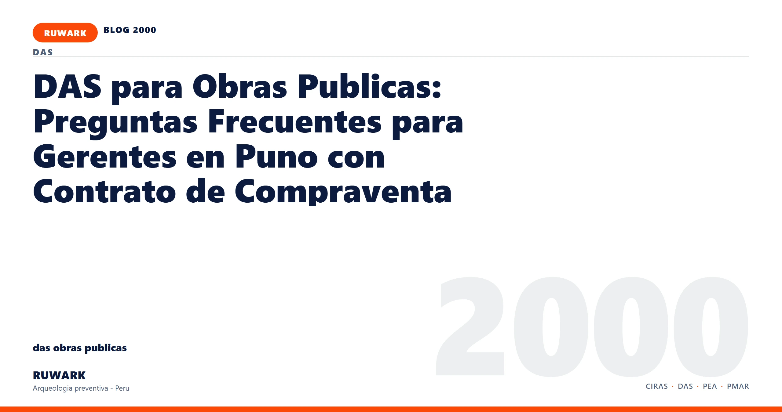 frentes - RUWARK arqueologia preventiva Peru